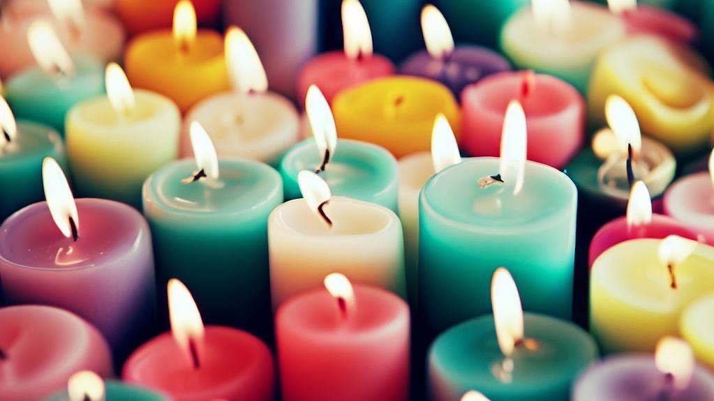 Candele colorate